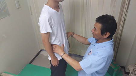 検査中